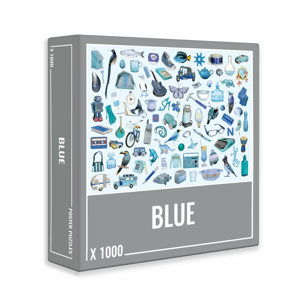 Blue 1000-Piece Puzzle