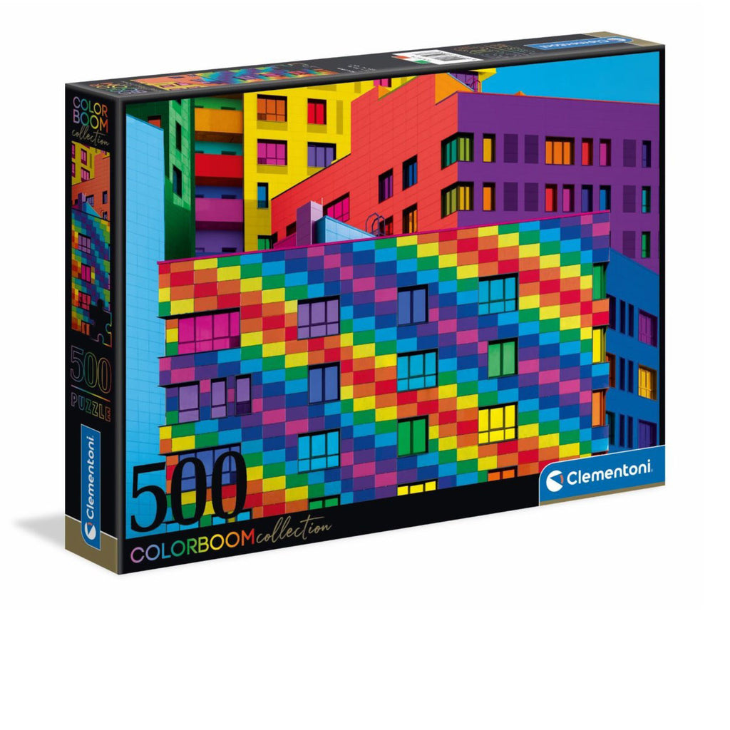 Colorboom Squares 500-Piece Puzzle