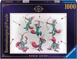 Robin Hood - Treasure From the Vault 1000-Piece Puzzle Old
