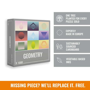 Geometry 1000-Piece Puzzle