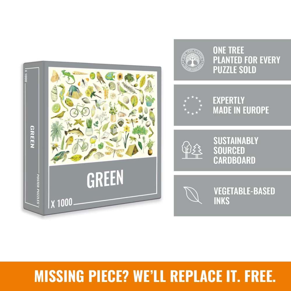 Green 1000-Piece Puzzle
