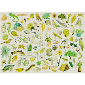 Green 1000-Piece Puzzle