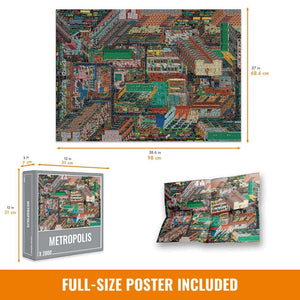 Metropolis - Casse-tête de 2000 pièces