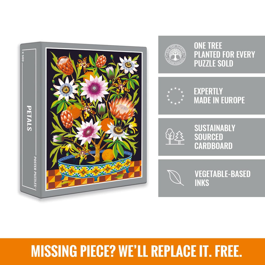 Petals 500-Piece Puzzle