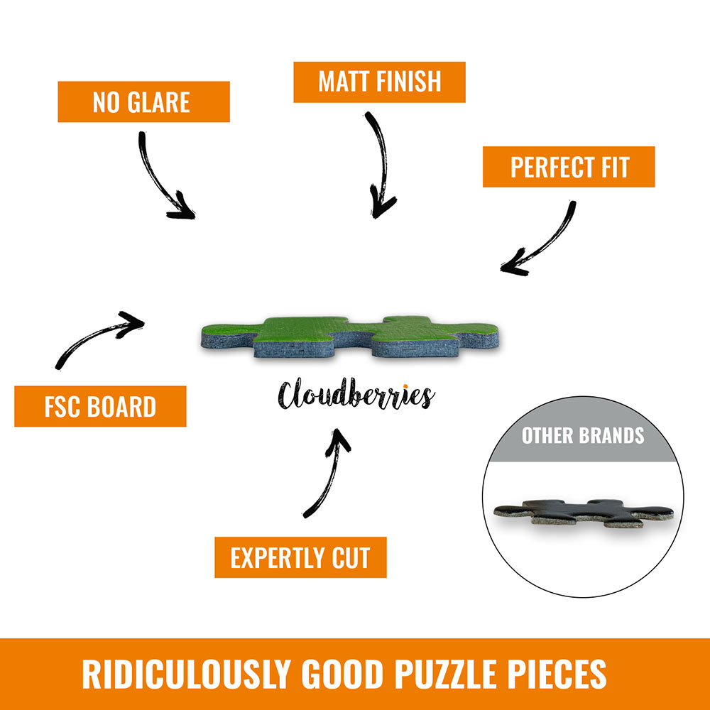 Crowdberries 500-Piece Puzzle