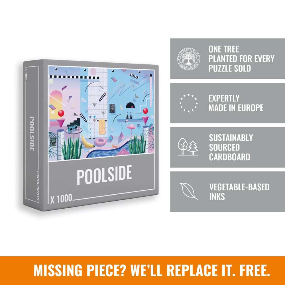 Poolside 1000-Piece Puzzle