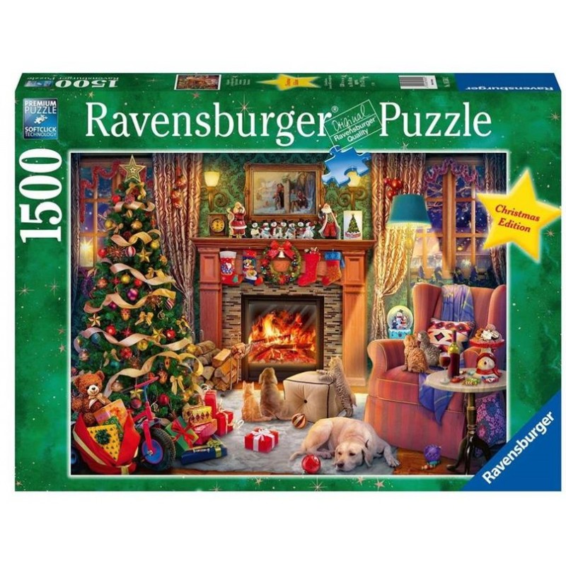 Christmas Eve 1500-Piece Puzzle Old