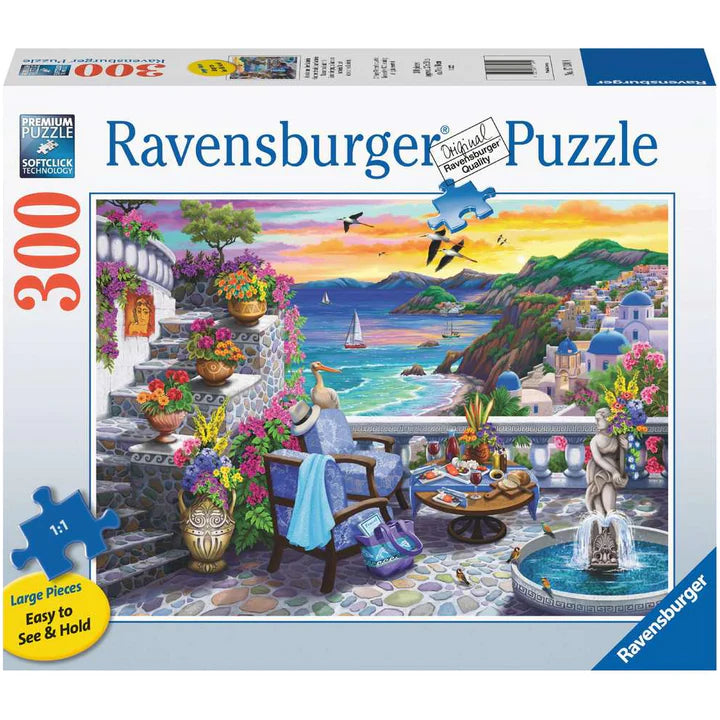 Santorini Sunset 300-Piece Puzzle