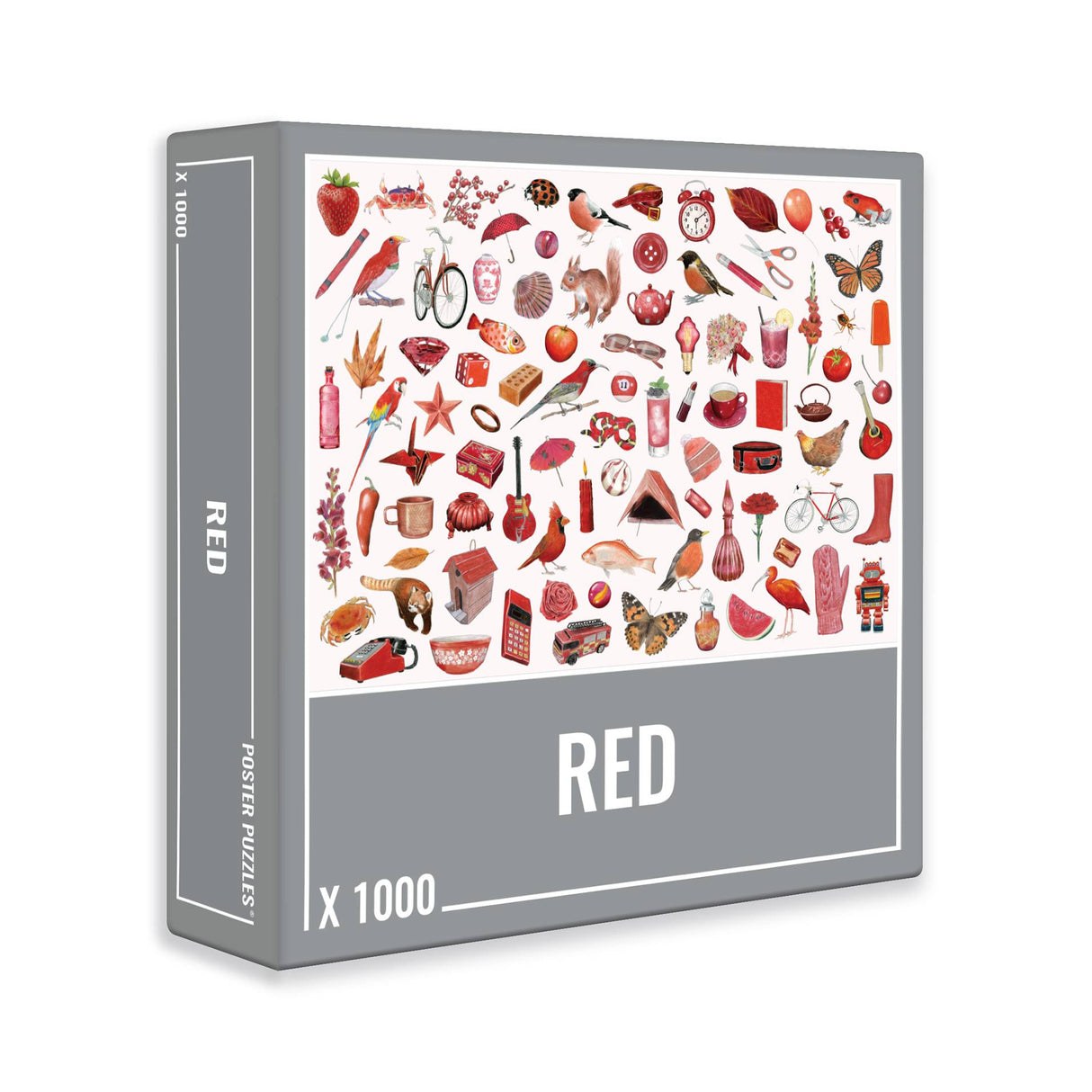 Red 1000-Piece Puzzle