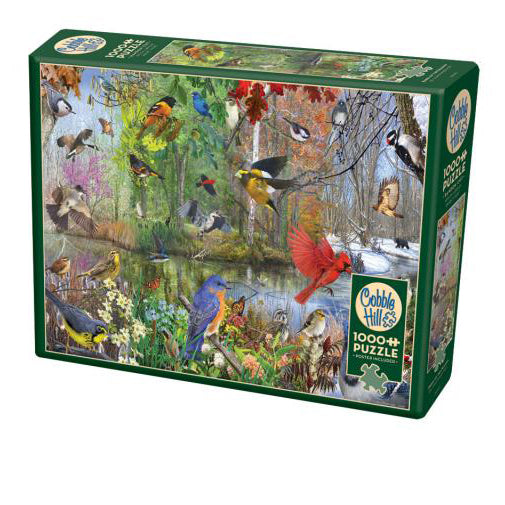 Birds of the Season 1000-Piece Puzzle