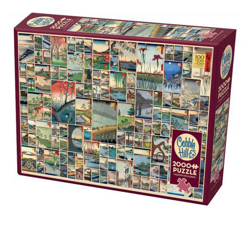 100 Famous Views of Edo 2000-Piece Puzzle