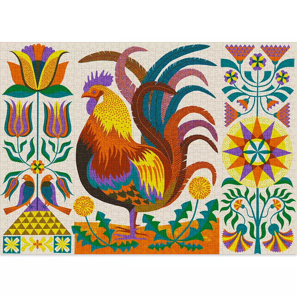 Rooster 1000-Piece Puzzle