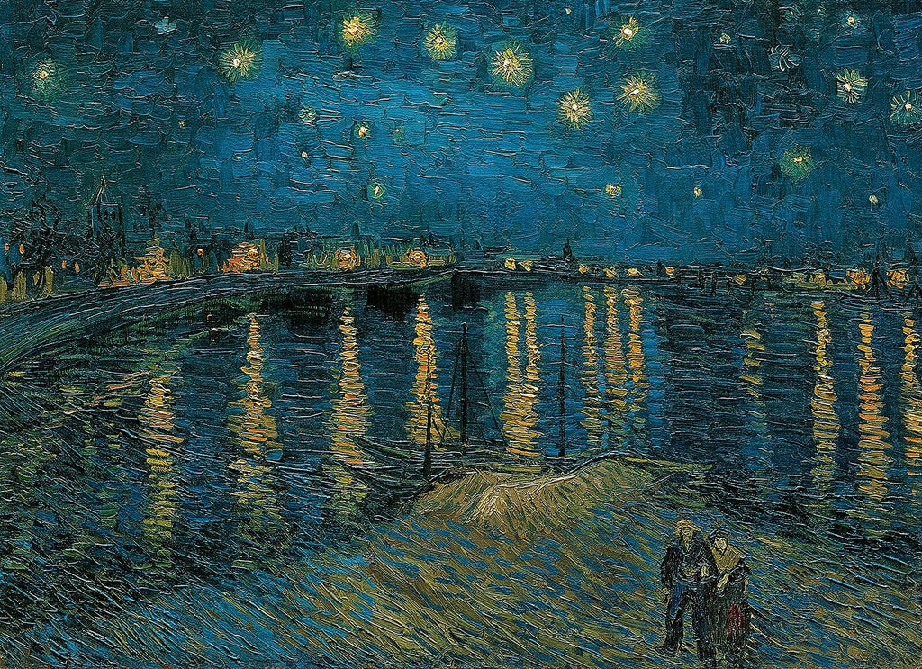 Starry Night over the Rhone 1000-Piece Puzzle