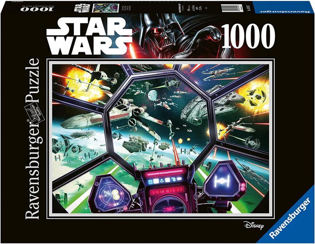 Star Wars - TIE Fighter Cockpit<br>Casse-tête de 1000 pièces