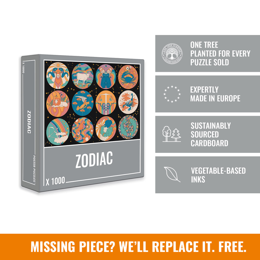 Zodiac 1000-Piece Puzzle